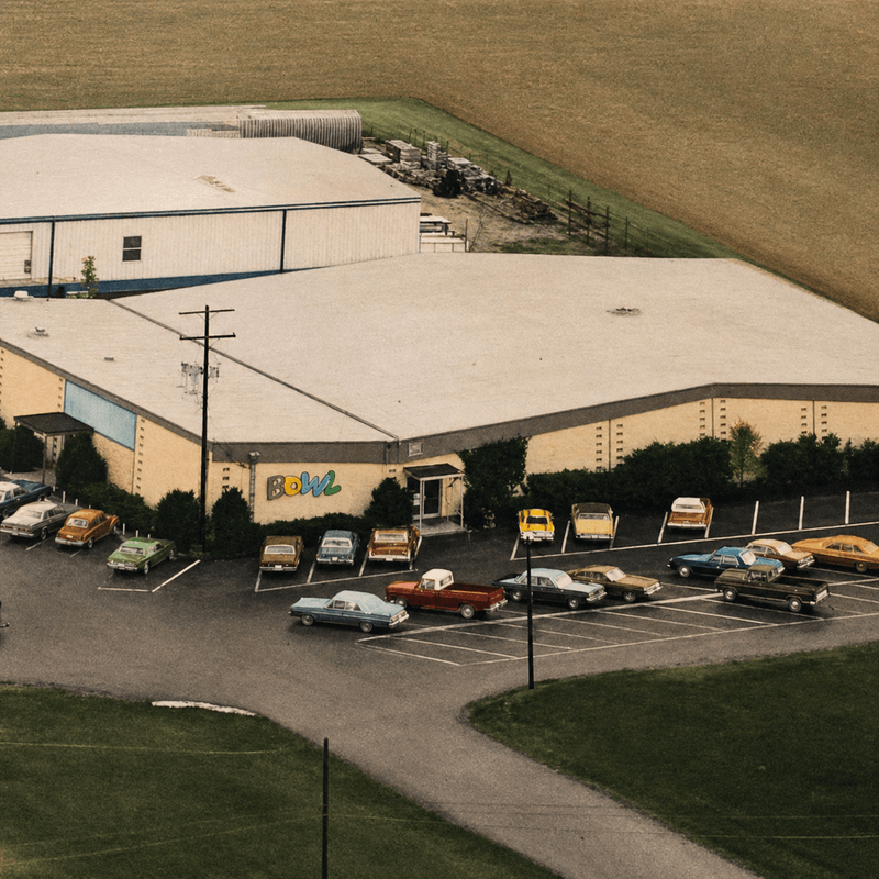 Delaware Lanes circa 1961