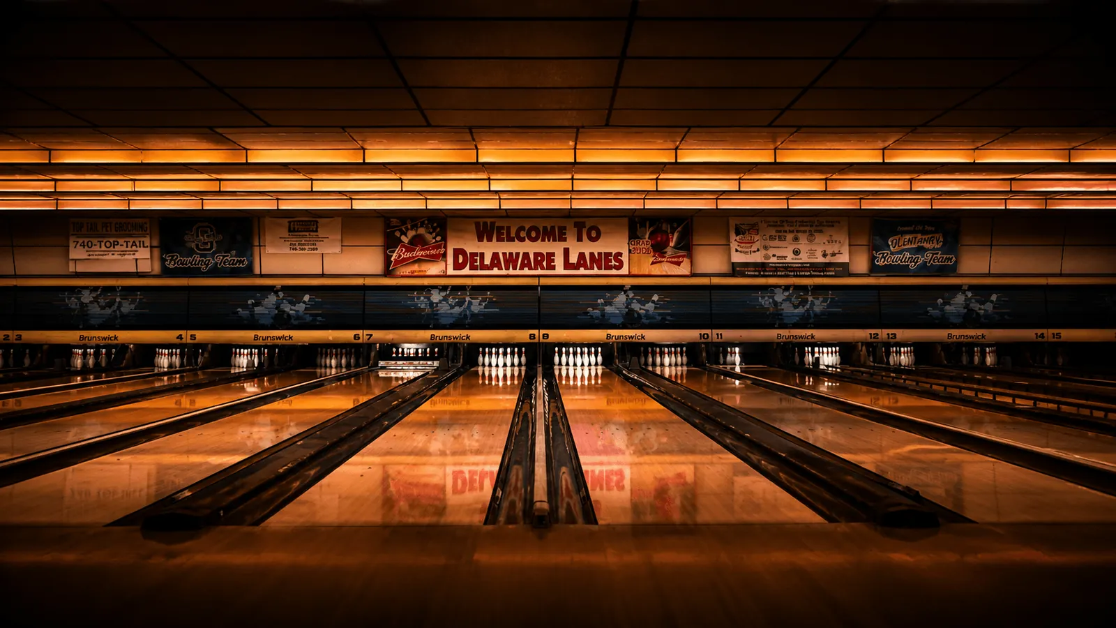 Bowling at Delaware Lanes, Sunbury Road, Delaware OH